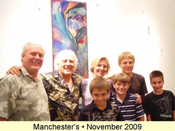 Cathedral City Artist: Elan Vital, Elans Fantastic Patrons | Manchester 2009